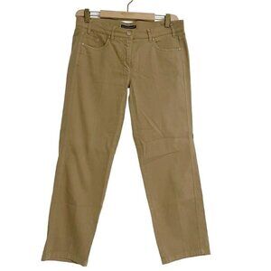 Luisa Cerano Size 10 Khaki Beige Pants